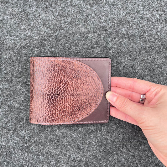 Classic Bifold Beaver Tail Wallet - Tail Shaped