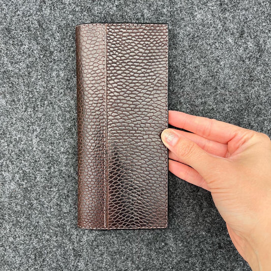 Long Vertical Cowboy Beaver Tail Wallet