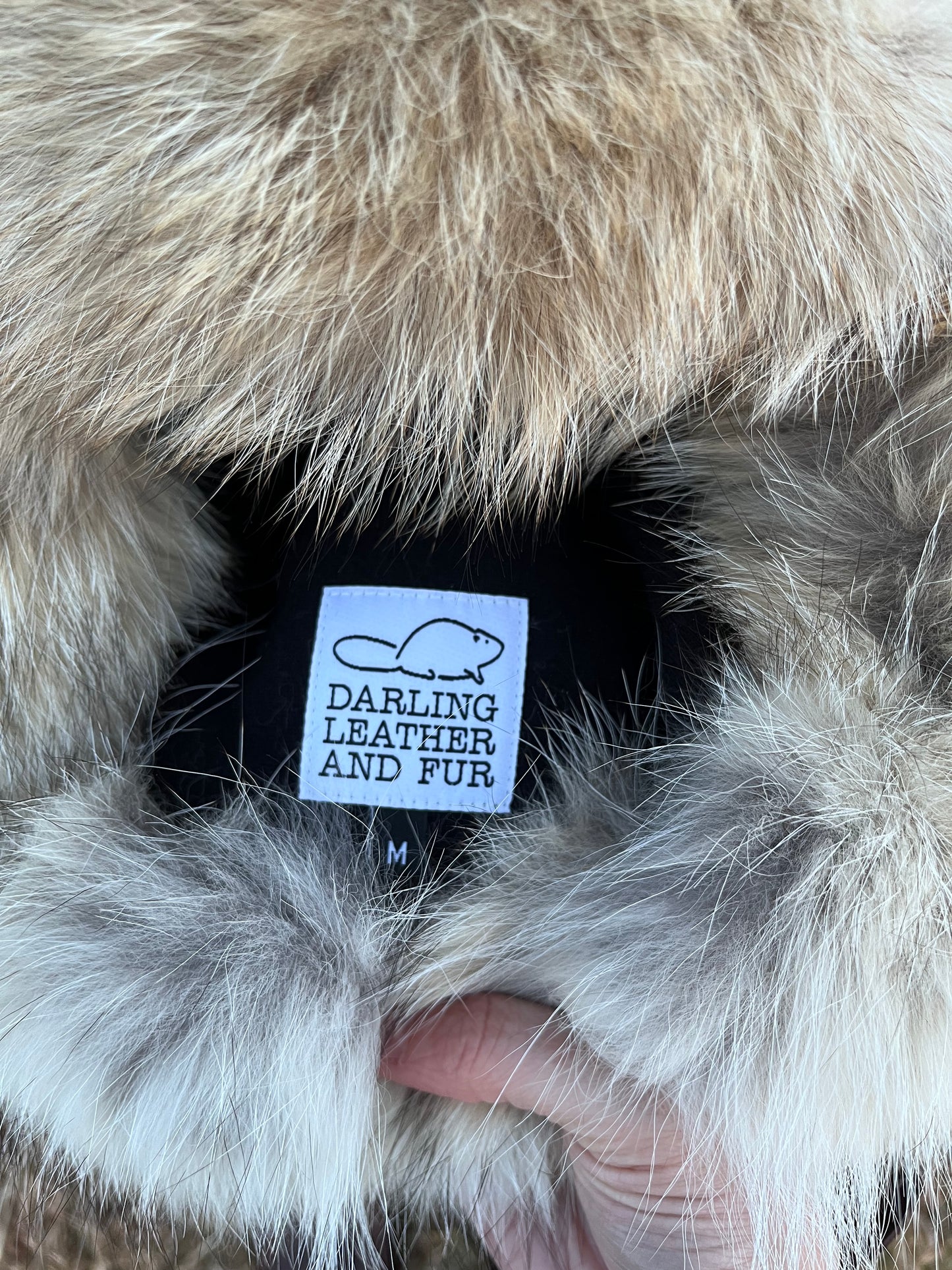 Full Fur Coyote Bomber Hat