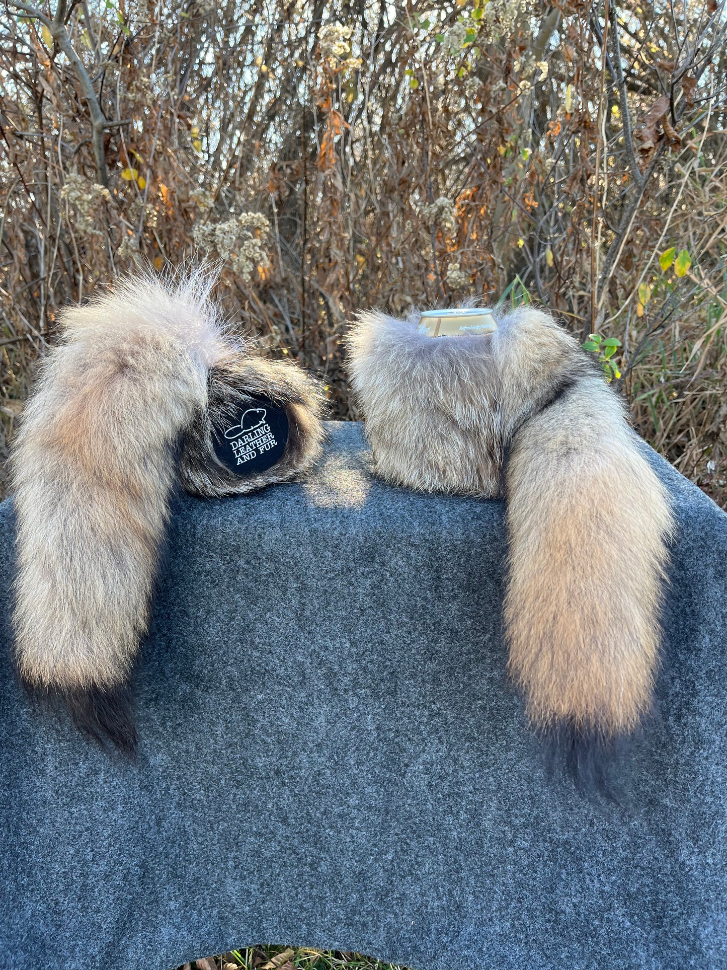 Coyote Can Cooler with Tail Can Cooler