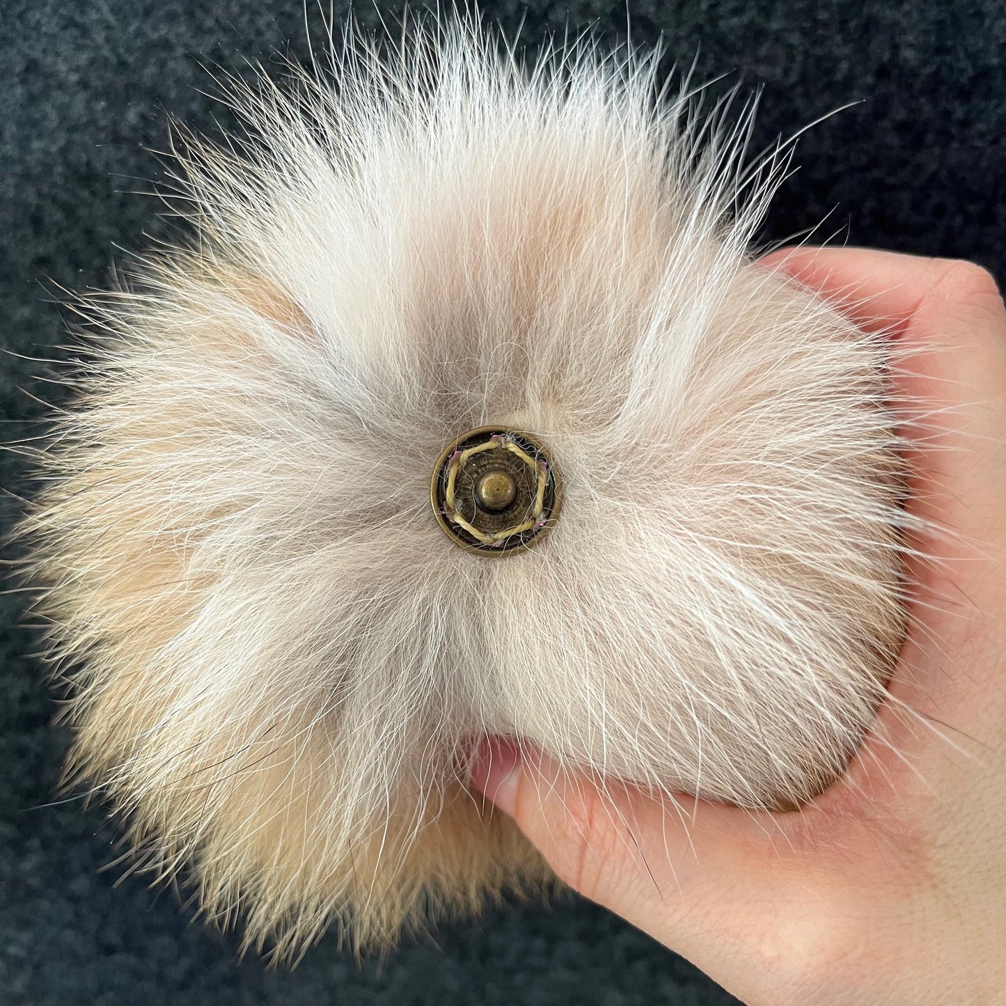 Coyote Pompom Hat - Merino Blend