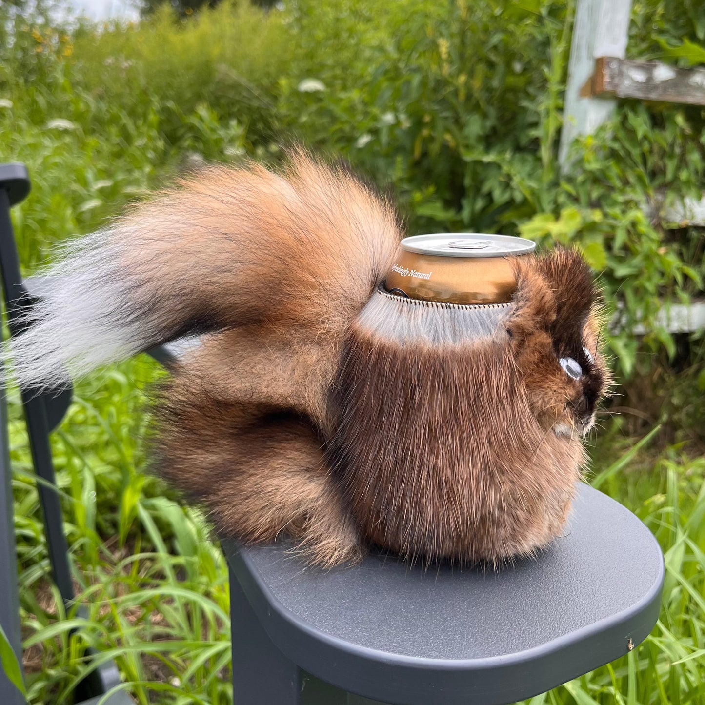 "Squoozie" Squirrel Can Cooler