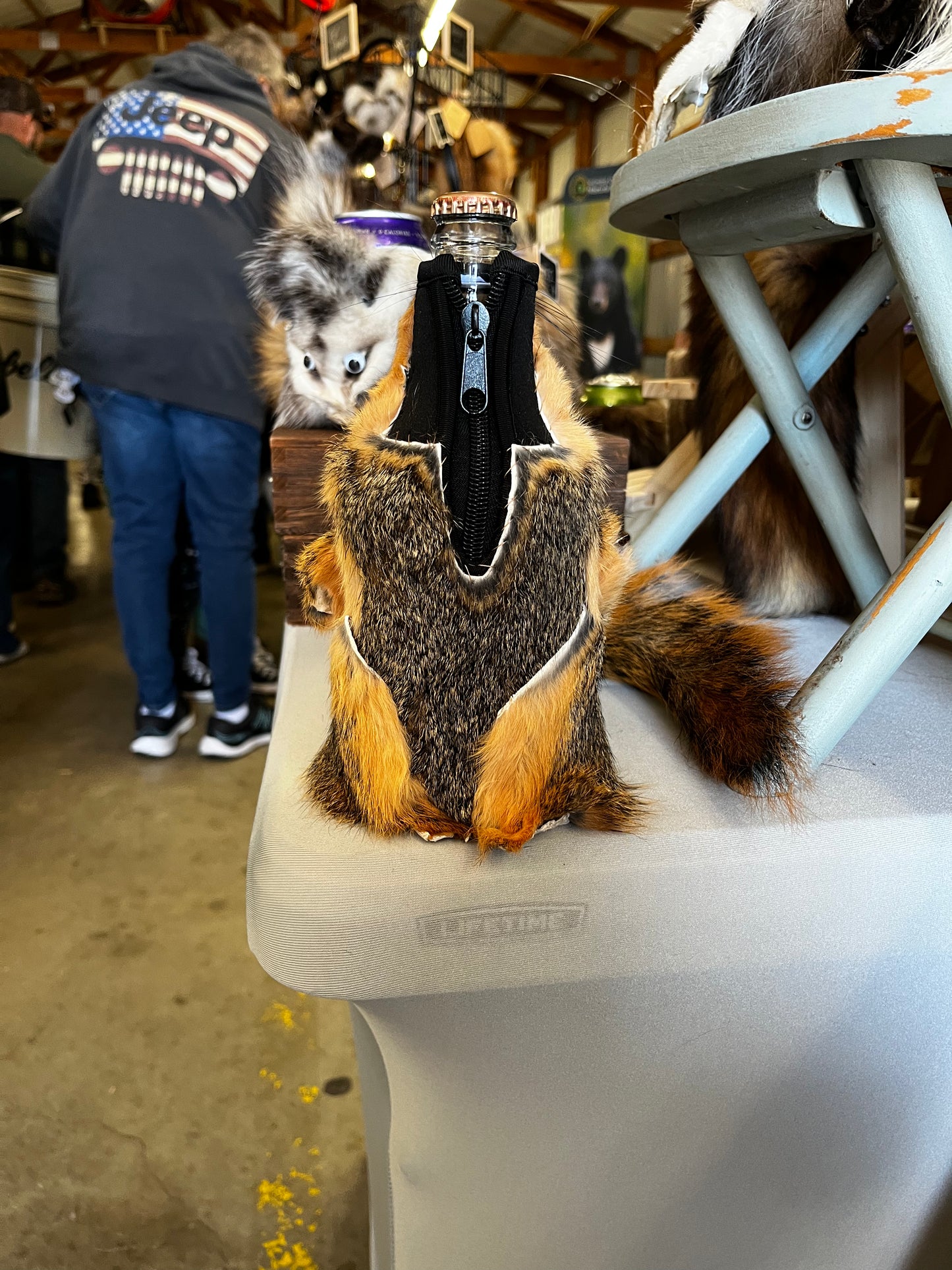 “Squoozie” Squirrel Bottle Cooler