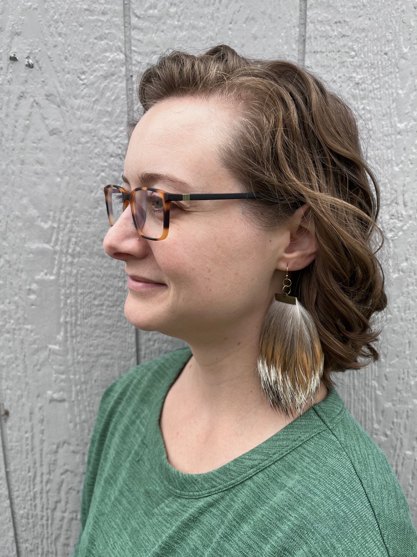 Coyote Fur Earrings