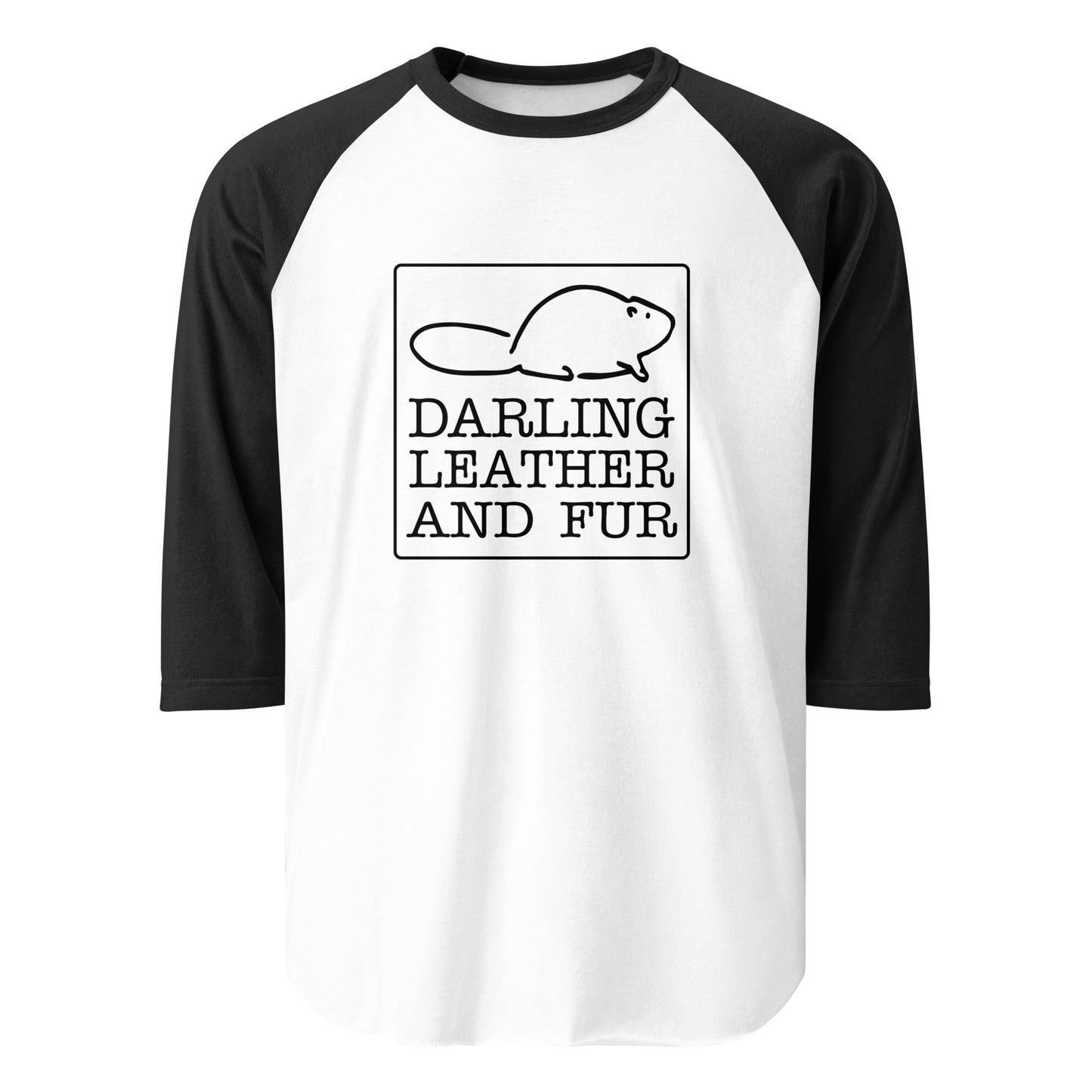 3/4 sleeve raglan shirt
