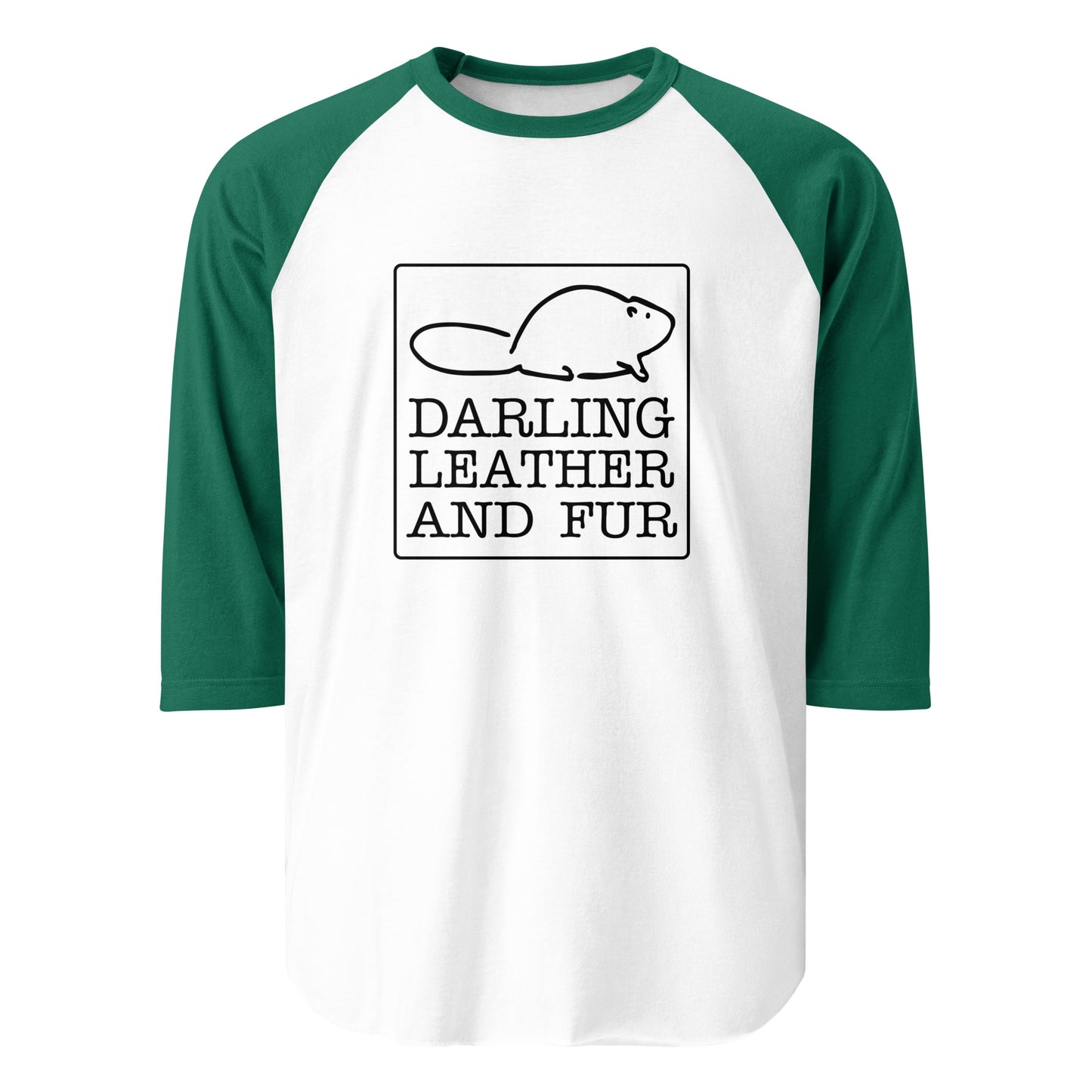 3/4 sleeve raglan shirt