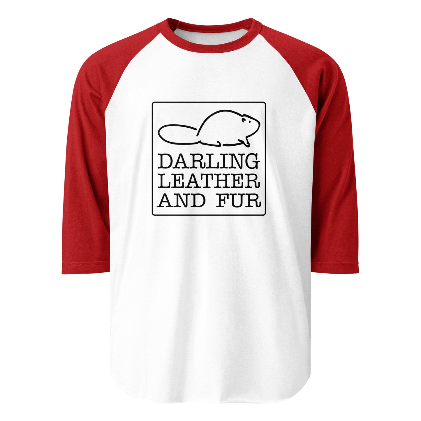 3/4 sleeve raglan shirt