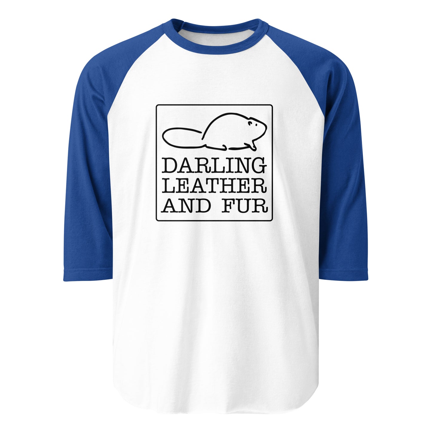 3/4 sleeve raglan shirt
