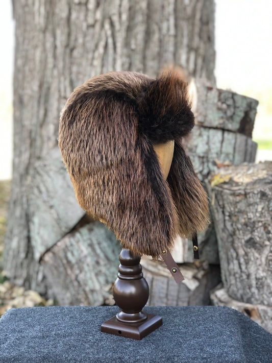 Full Fur Beaver Bomber Hat