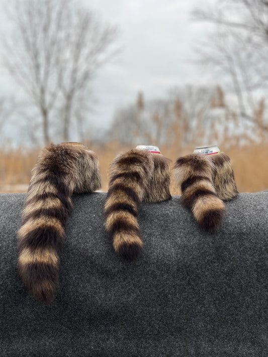Raccoonzie Raccoon Tail Can Cooler