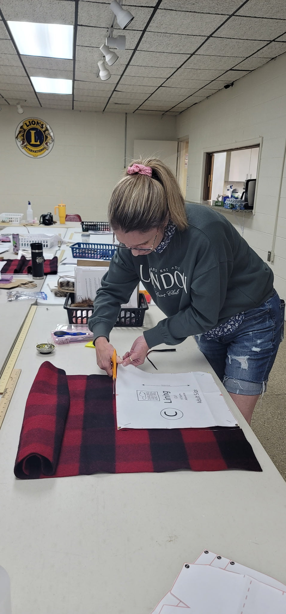 Fur Hunting Muff Sewing Class - In Person 2 Days Long