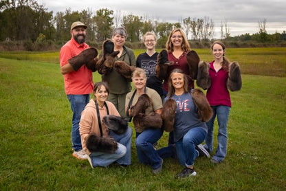 Fur Gauntlet Mitten Sewing Class - In Person 2 Days Long