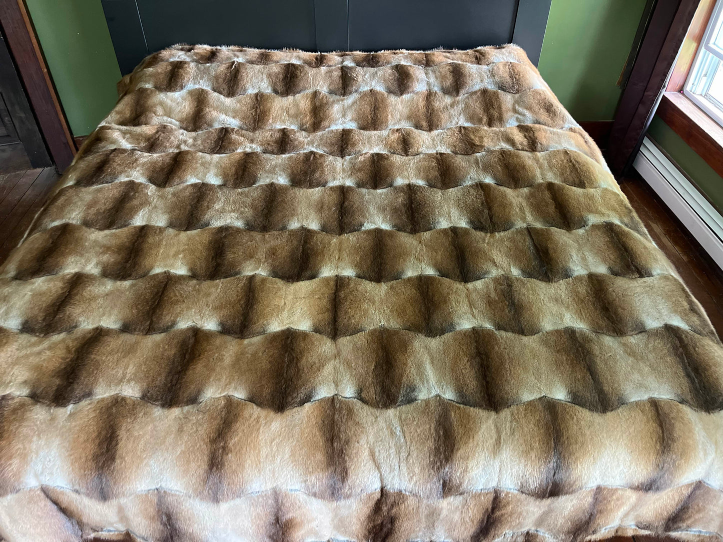 Muskrat Fur Blanket PDF Sewing Pattern