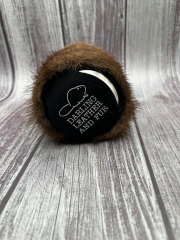 Mink fur Can Cooler