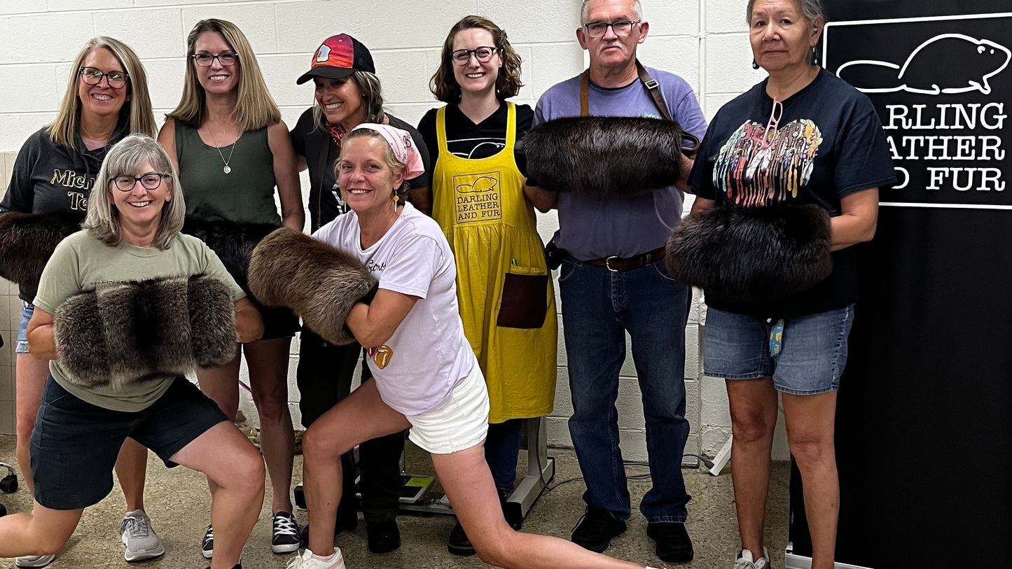 Fur Hunting Muff Sewing Class - In Person 2 Days Long