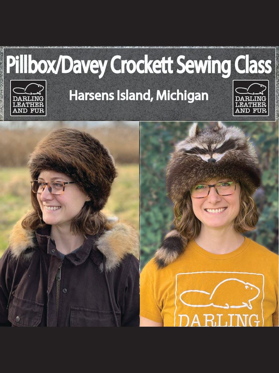 Week Long Fur Sewing Class - In Person 5 Days