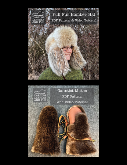 PDF Digital Pattern Bundle: Hat and Mittens